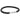 Zilver/leren armband zwart