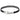 Zilver/leren armband zwart