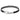 Zilver/leren armband zwart