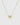 Puff Heart Necklace Gold