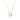 Ocean small single Kettingen Goud