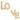 Love stickers Oorbellen Goud