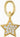 Charm Stella - 18k Verguld, met witte zirkoner Hoop