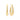 GOCCIA PIANURA GRANDE Earrings Gold
