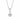 PRINCESS PICCOLO Kettingen witte Zirkoner (Zilver) 45 cm