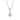 PRINCESS PICCOLO Kettingen witte Zirkoner (Zilver) 45 cm
