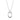 CAPRI DUE Kettingen witte Zirkoner (Zilver) 45-60 cm