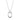 CAPRI DUE Kettingen witte Zirkoner (Zilver) 45-60 cm