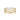 Ellisse Carezza Piccolo - 18k Verguld, met witte zirkoner Ring 58