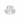 ROCCANOVA ALTRO GRANDE Ring Witte Zirkoner Zilver