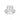 ROCCANOVA ALTRO GRANDE Ring Witte Zirkoner Zilver