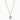 Crazy Diamond Heart Necklace Gold