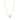 The knot mini Necklace Gold