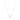 The knot mini Necklace Silver