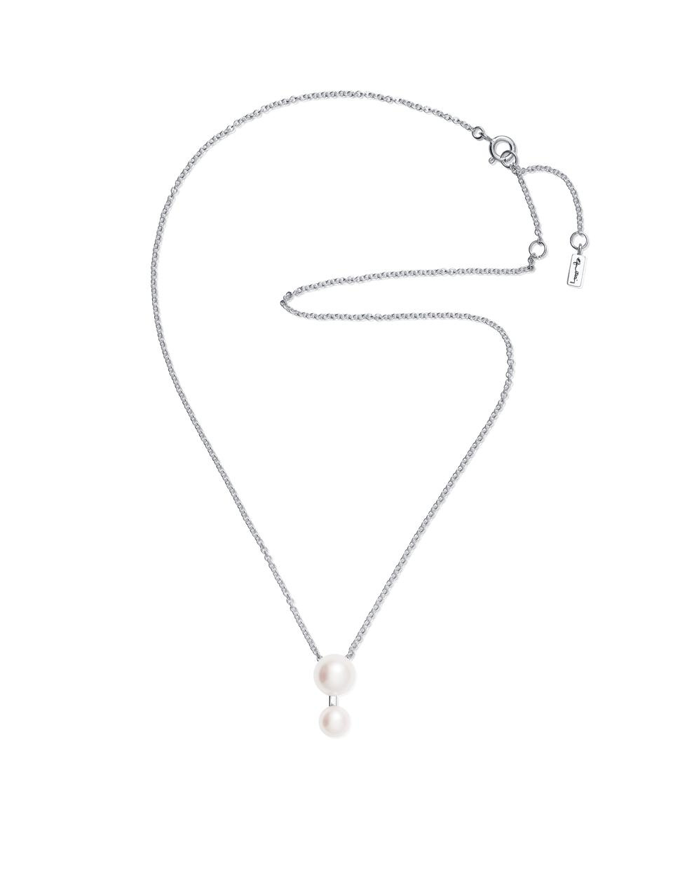 Drip Drop Pearl Necklace Zilber