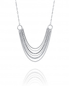 Freedom Chains Necklace Silver Freedom Chains Necklace Silver