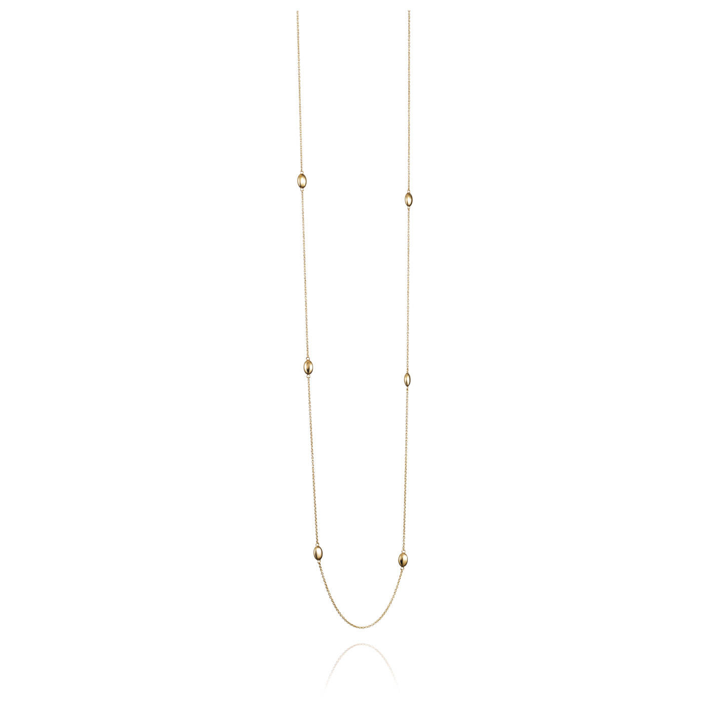 Love Bead Long - Goud Kettingen goud