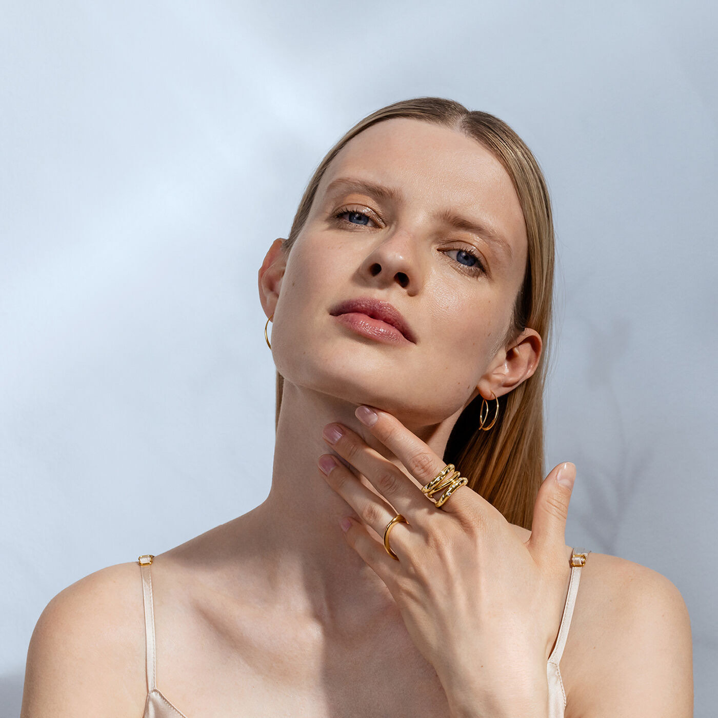 OFFSPRING Oorbel goud