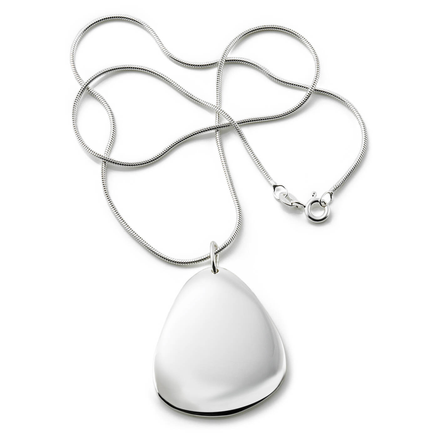 Rose Petal Hanger Zilver