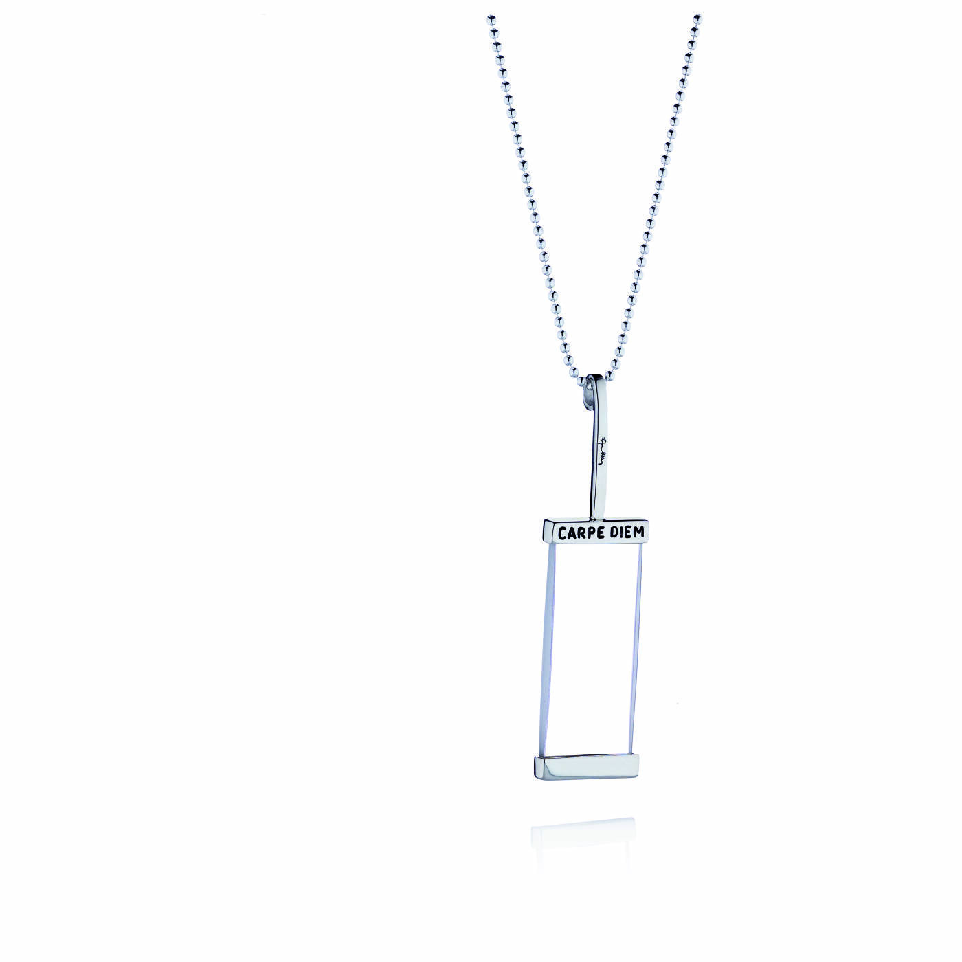 Carpe Diem Monocle Hanger Zilver