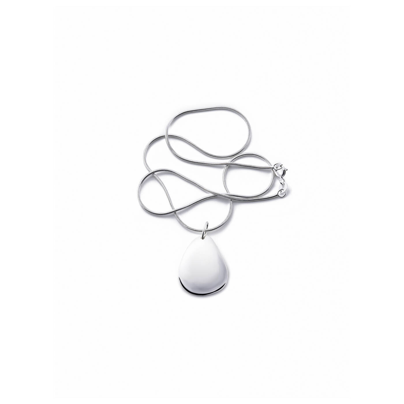 Little Rose Petal Hanger Zilver