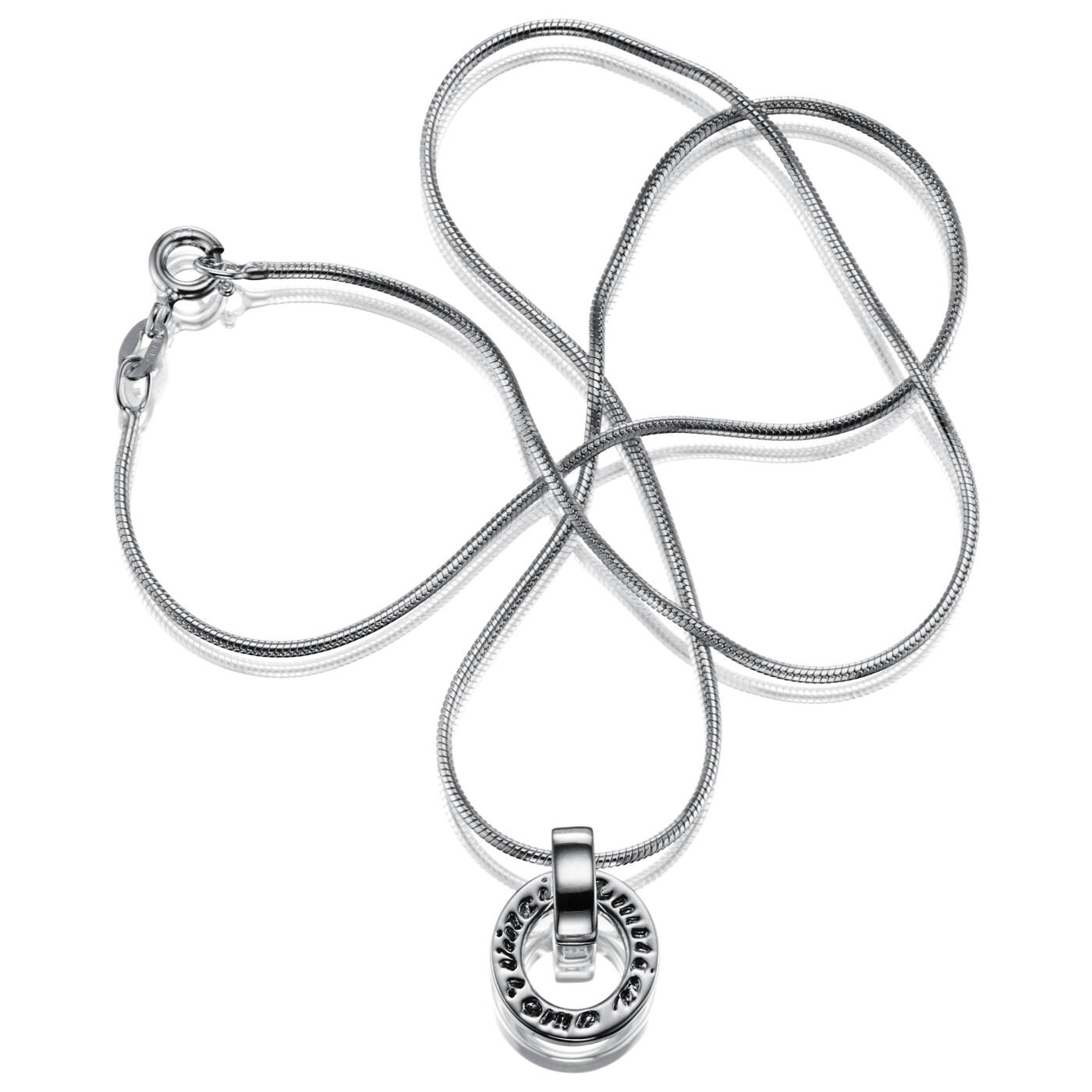 Ring Around - Amor Vincit Omnia Hanger Zilver