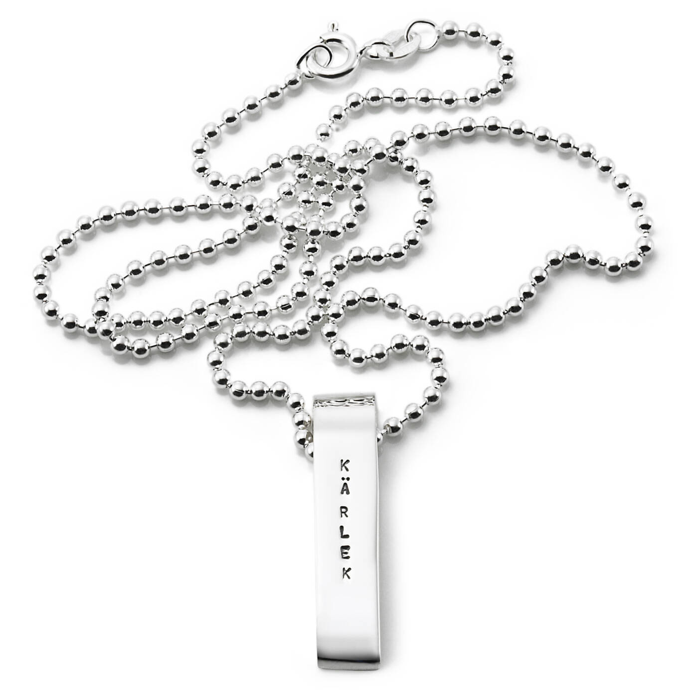 Kärlek Hanger Zilver