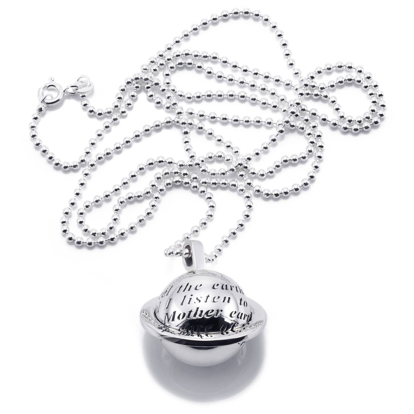 Mother Earth Hanger Zilver