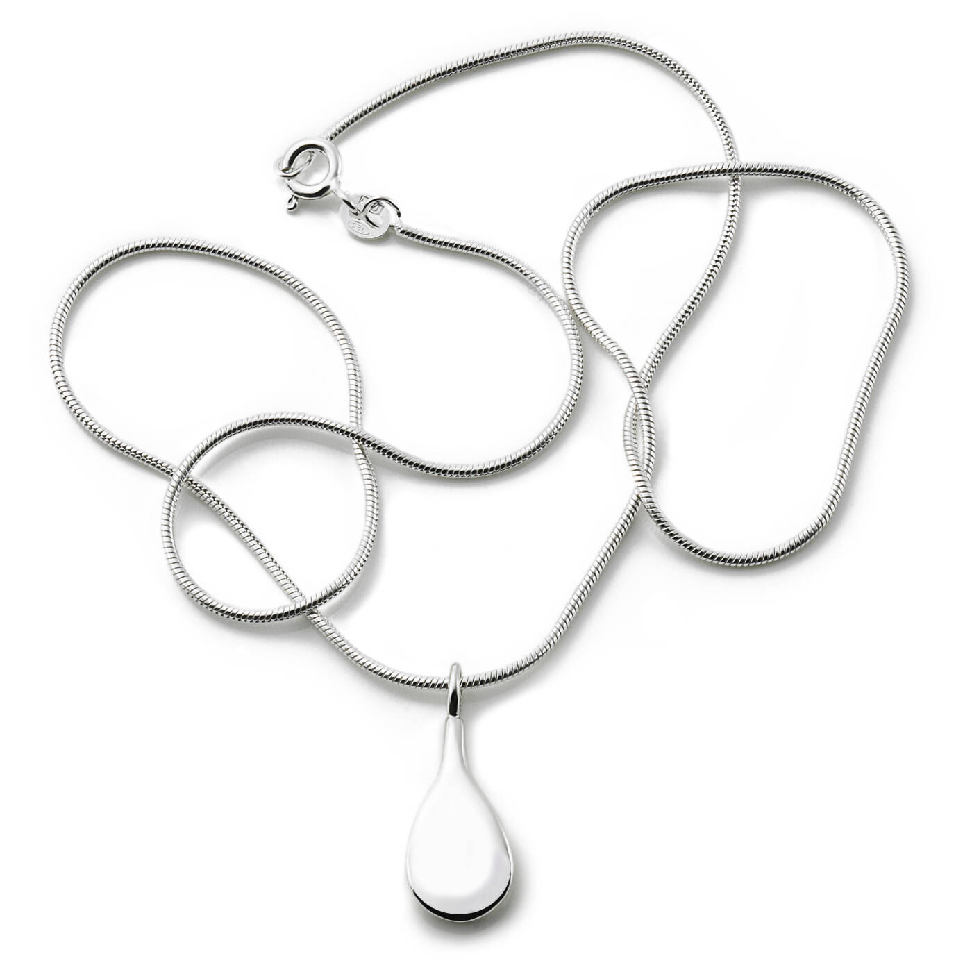 Happy Tear Hanger Zilver