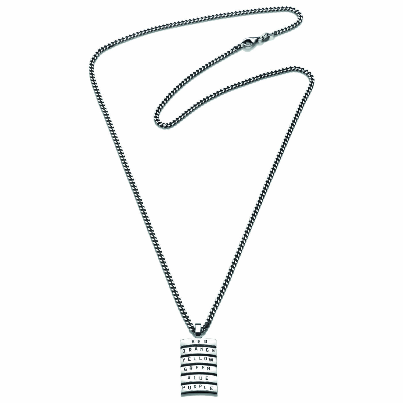 Rainbow Freedom Hanger Zilver