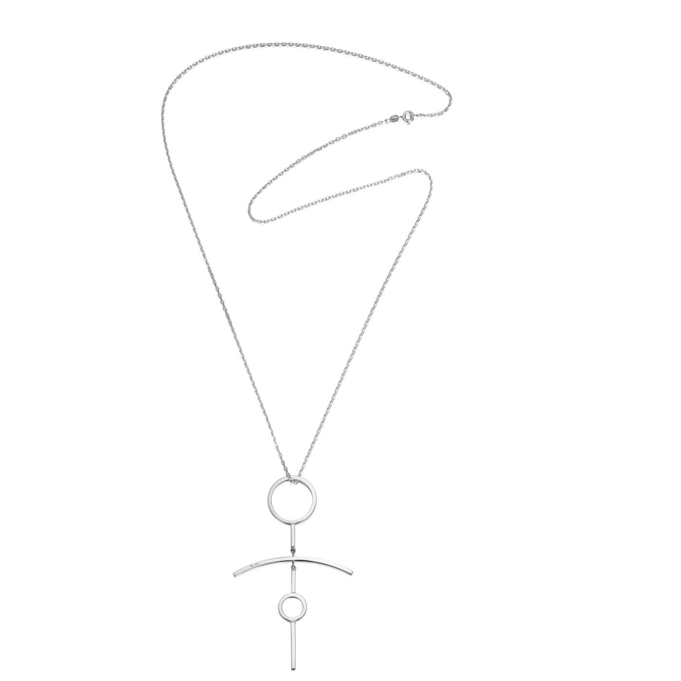 Feminine Hanger Zilver