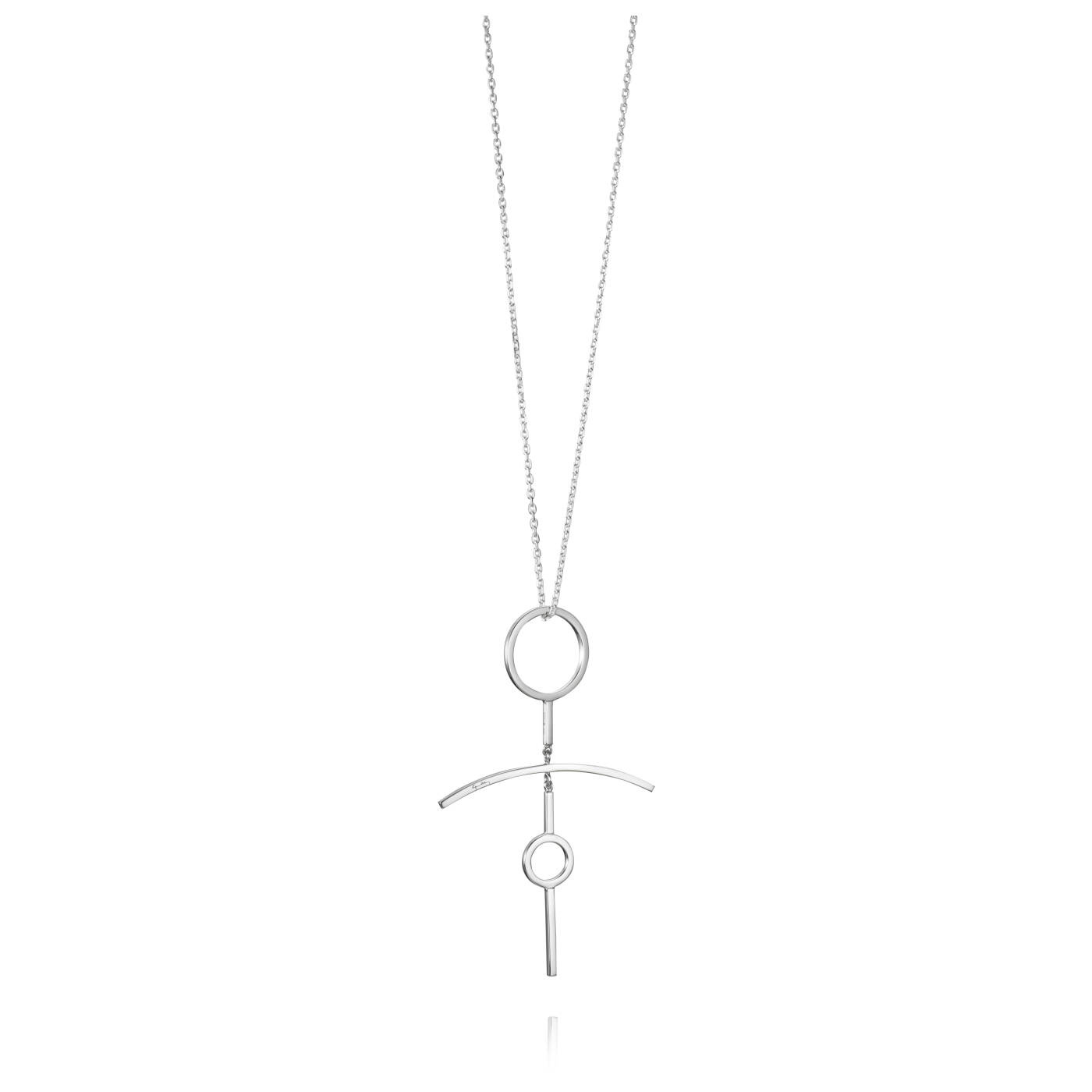Feminine Hanger Zilver