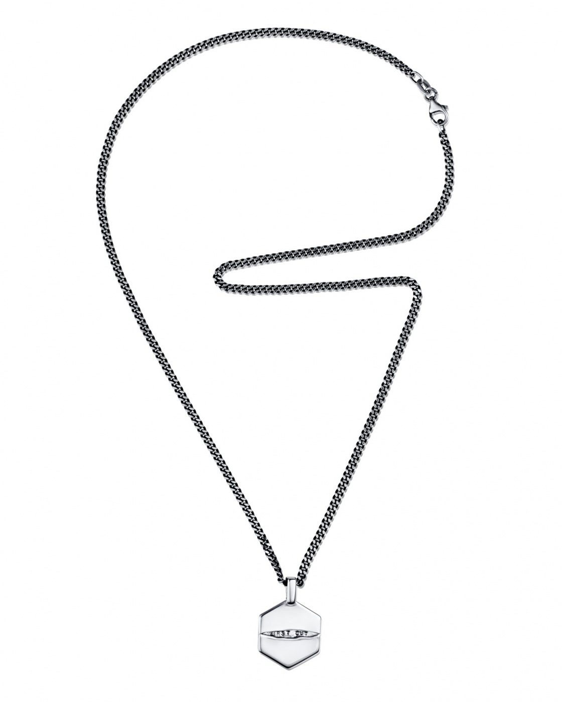 First cut Pendant Silver