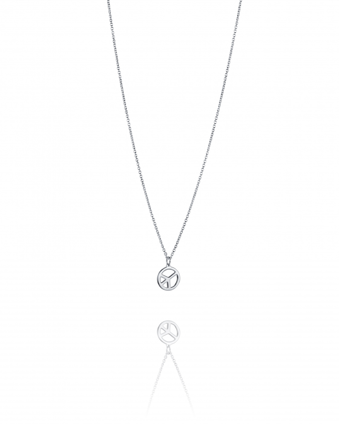 New Peace Pendant Silver