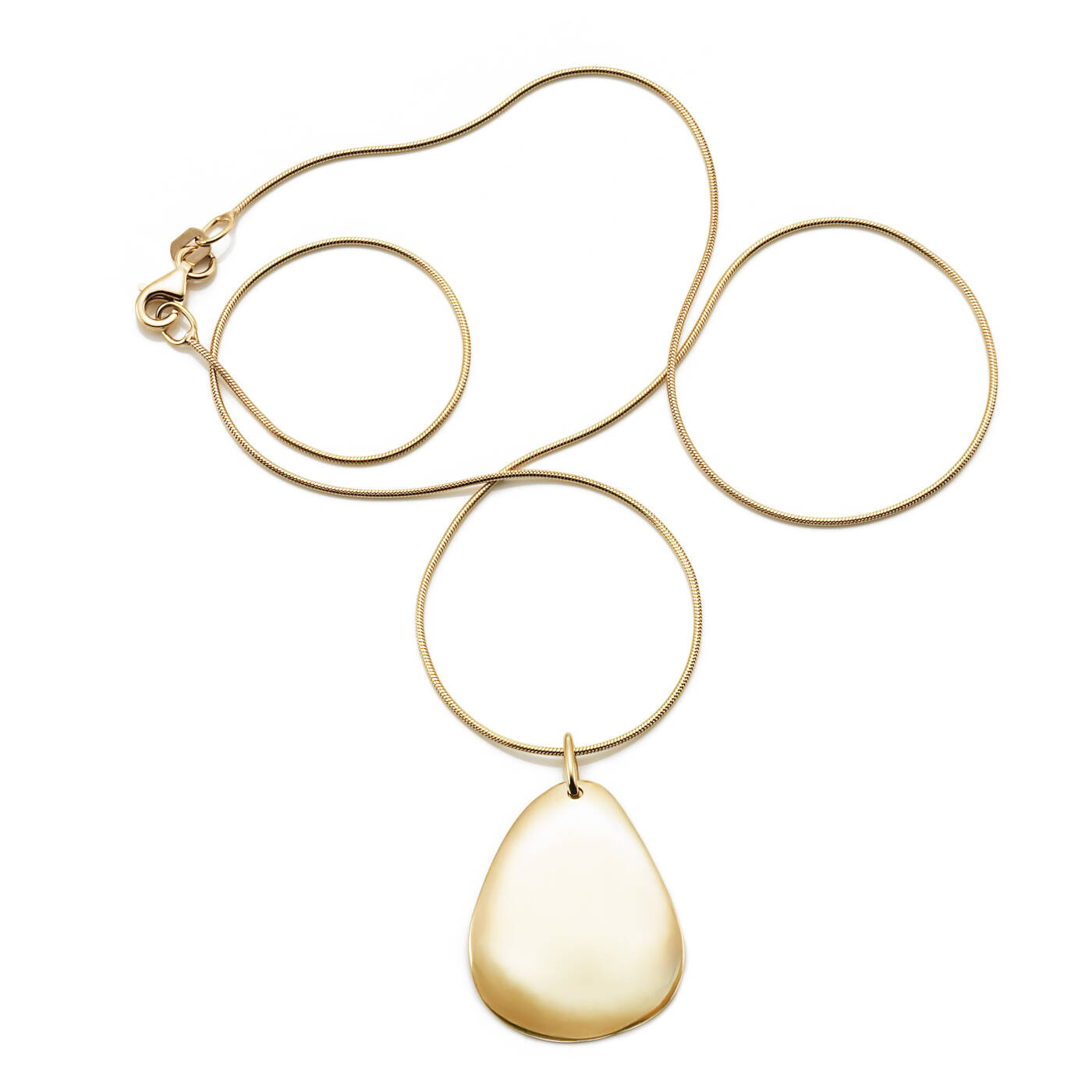 Little Rose Petal Hanger goud