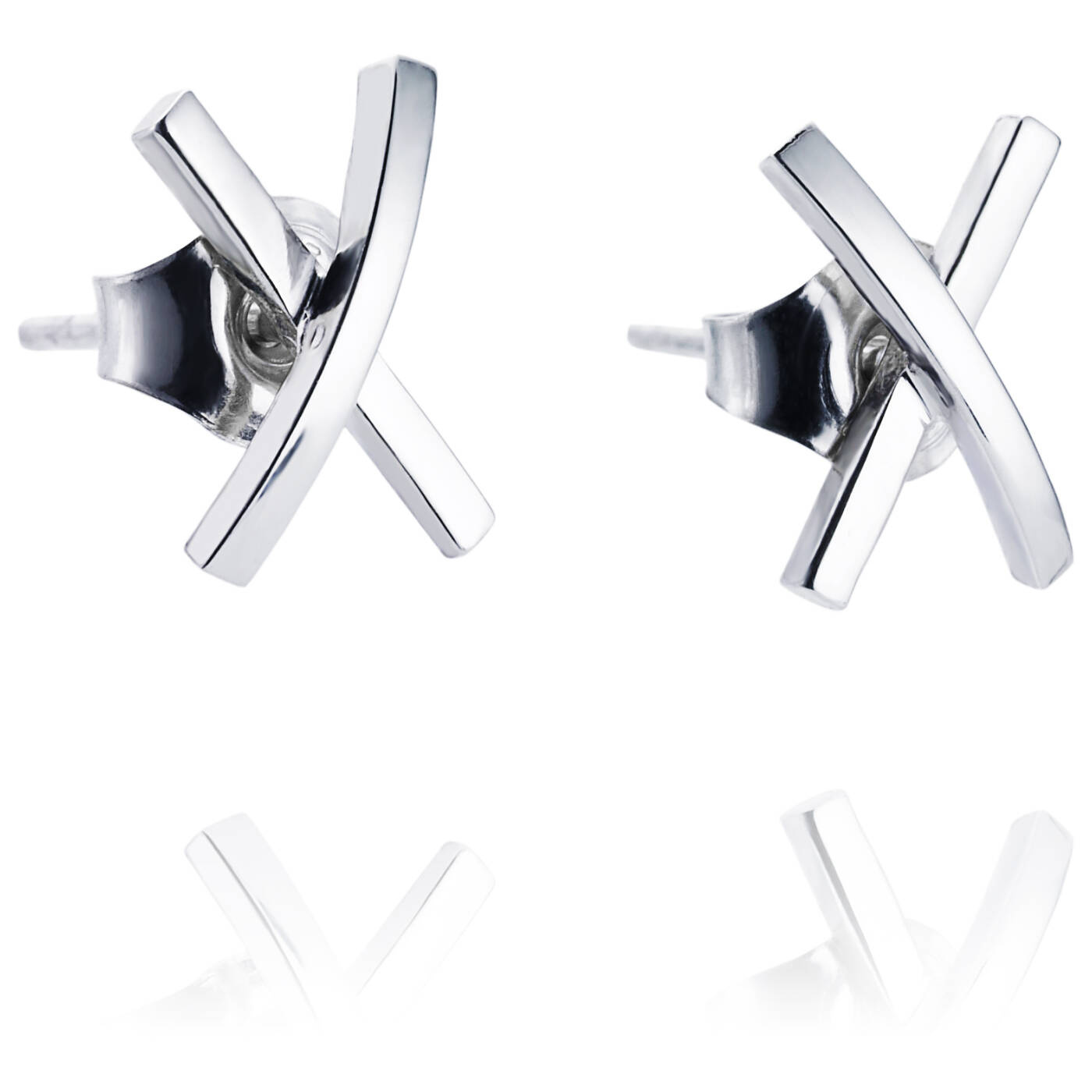 Kisses For Ears Oorbel Zilver