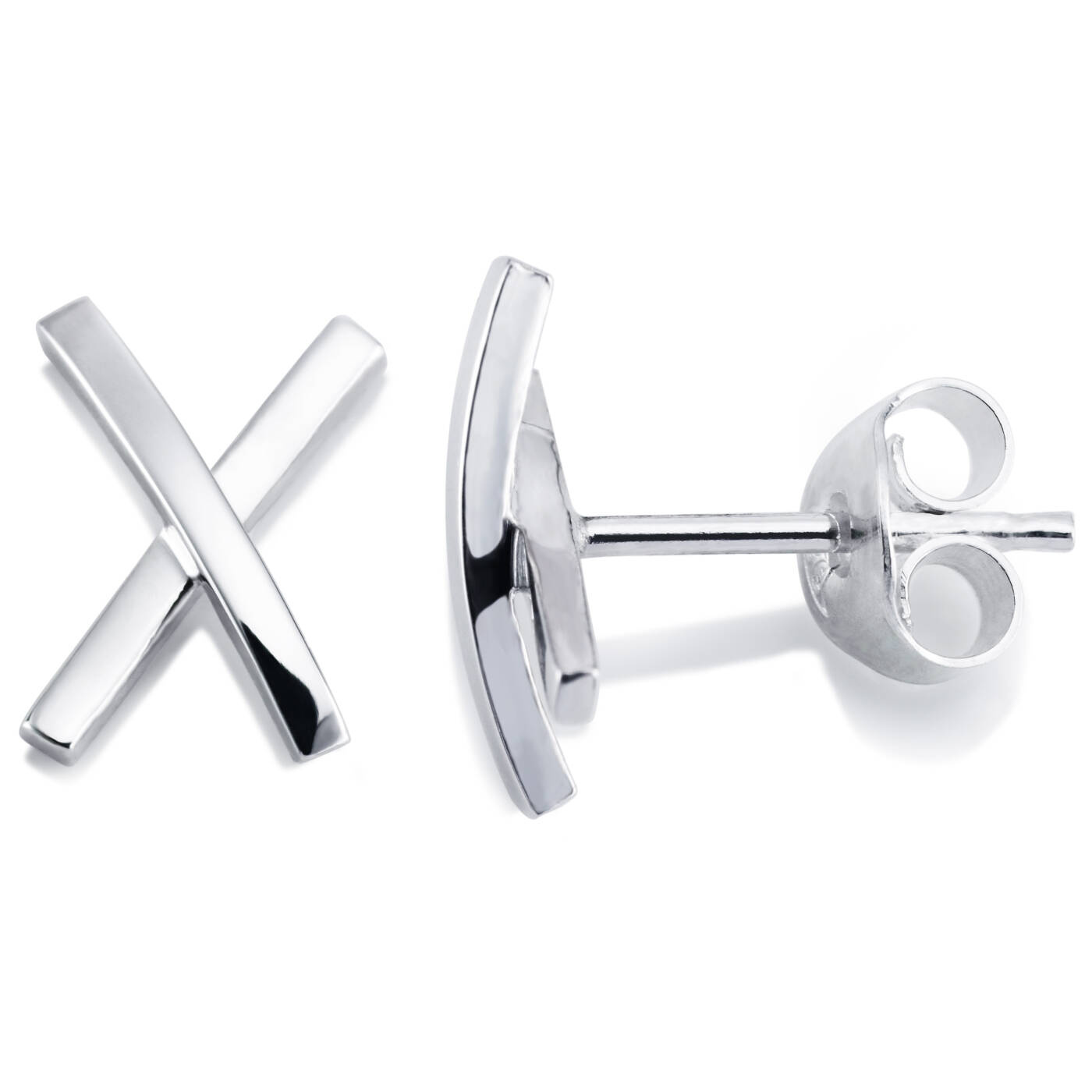 Kisses For Ears Oorbel Zilver