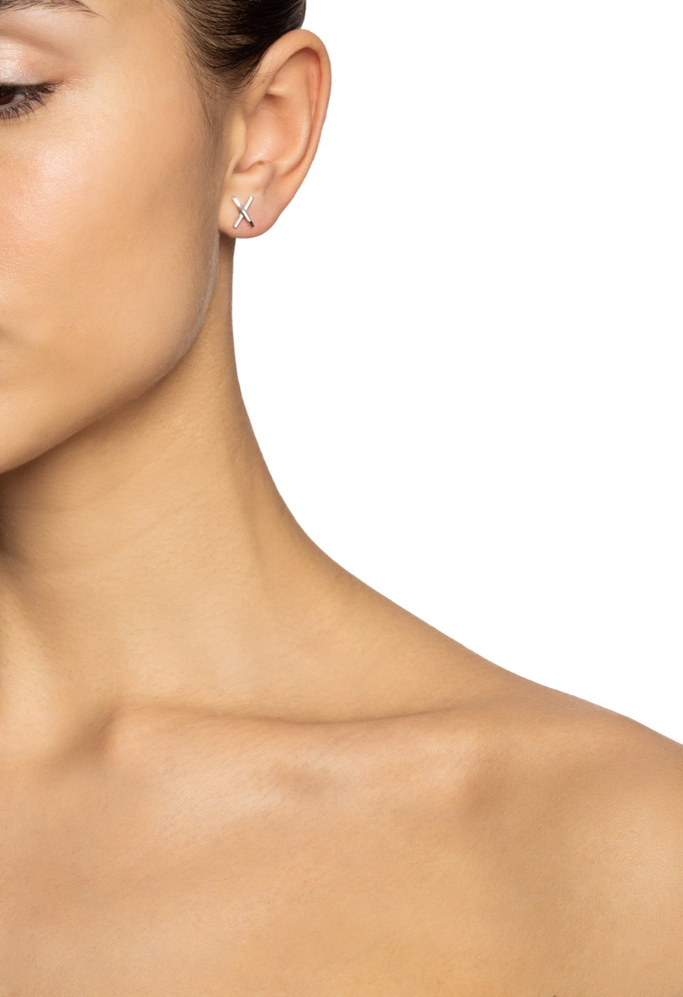 Kisses For Ears Oorbel Zilver