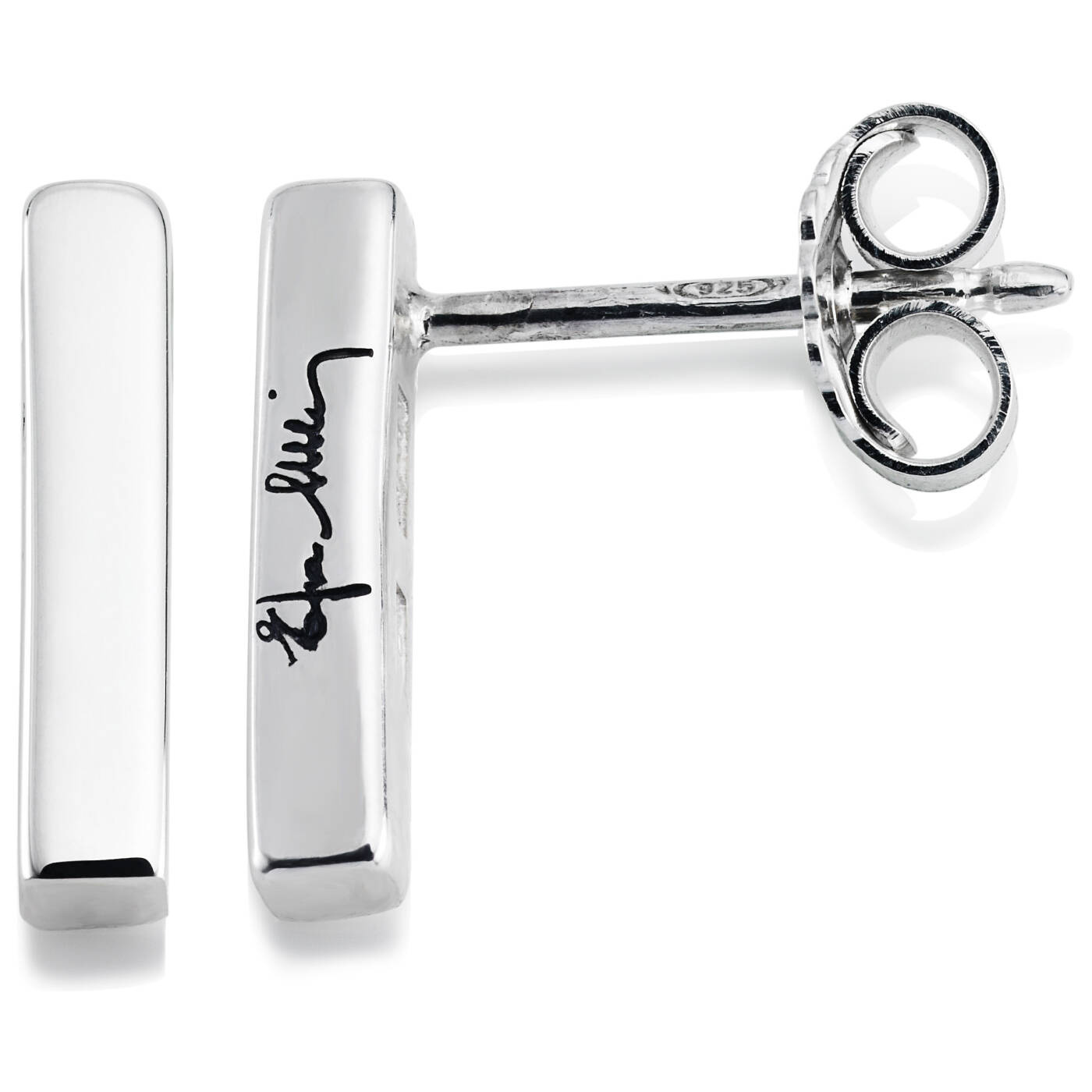 Little Thin Oorbel Zilver