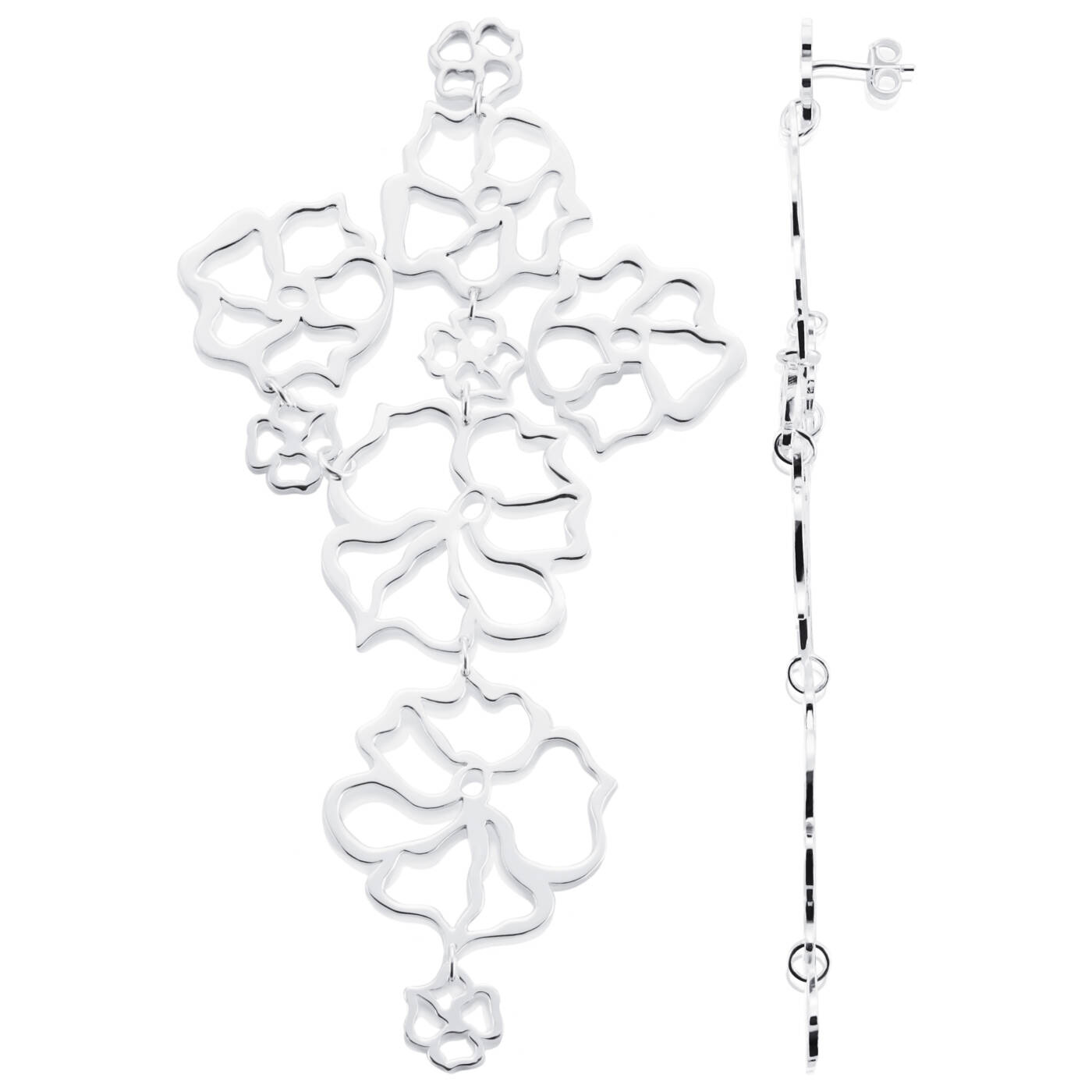 Garden Of Eden Oorbel Zilver