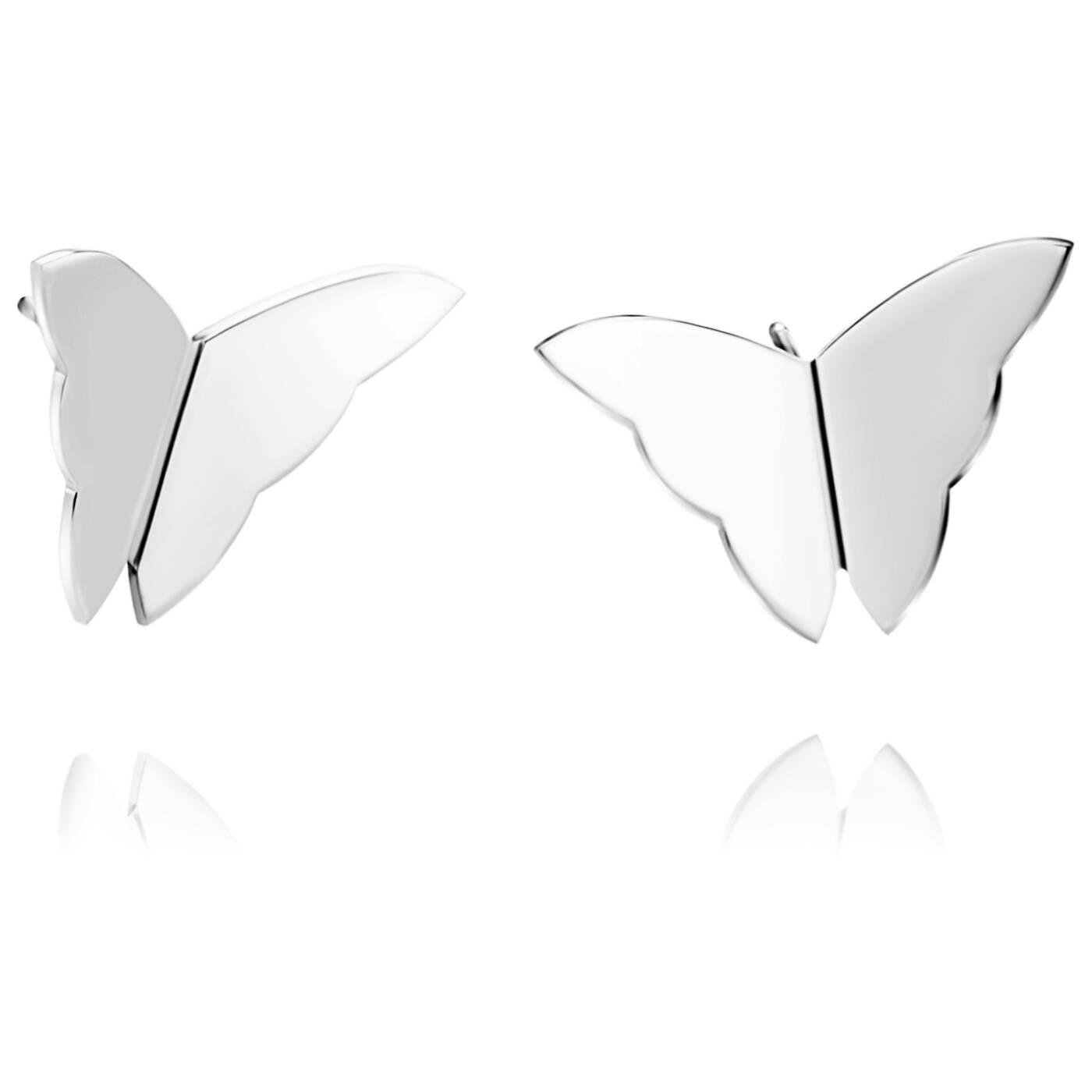 Miss Butterfly Oorbel Zilver