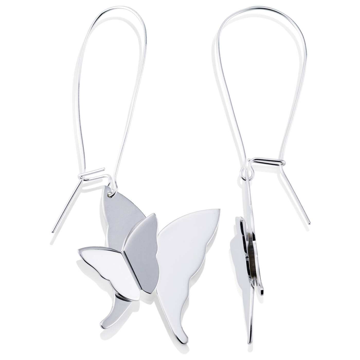 Miss Butterfly Oorbel Zilver