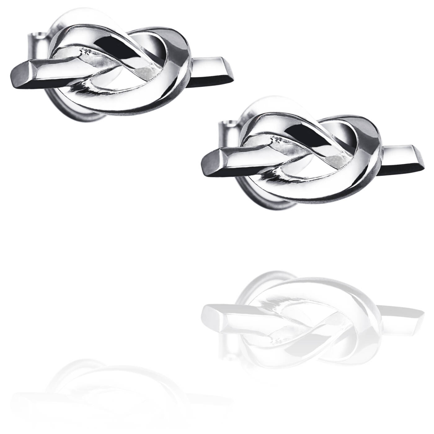 Love Knot Oorbel Zilver