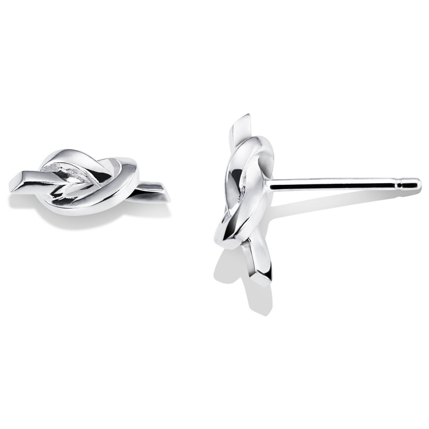 Love Knot Oorbel Zilver