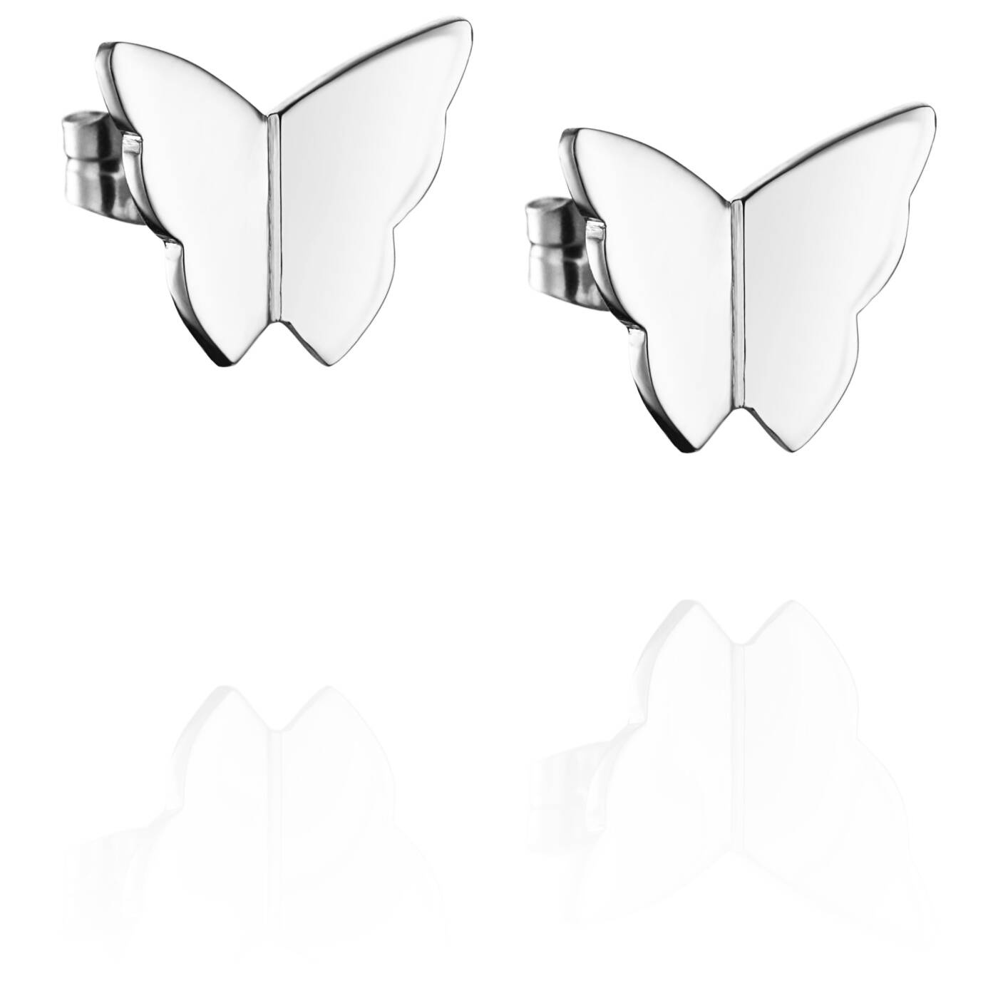 Little Miss Butterfly Oorbel Zilver