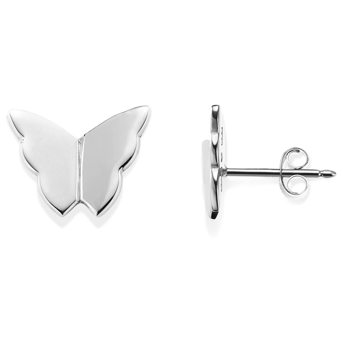 Little Miss Butterfly Oorbel Zilver