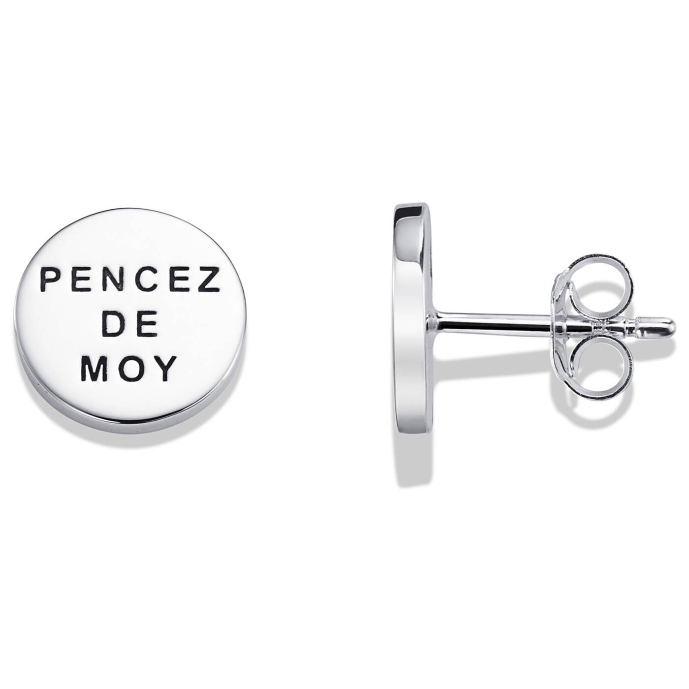 Mini Pencez De Moy Oorbel Zilver