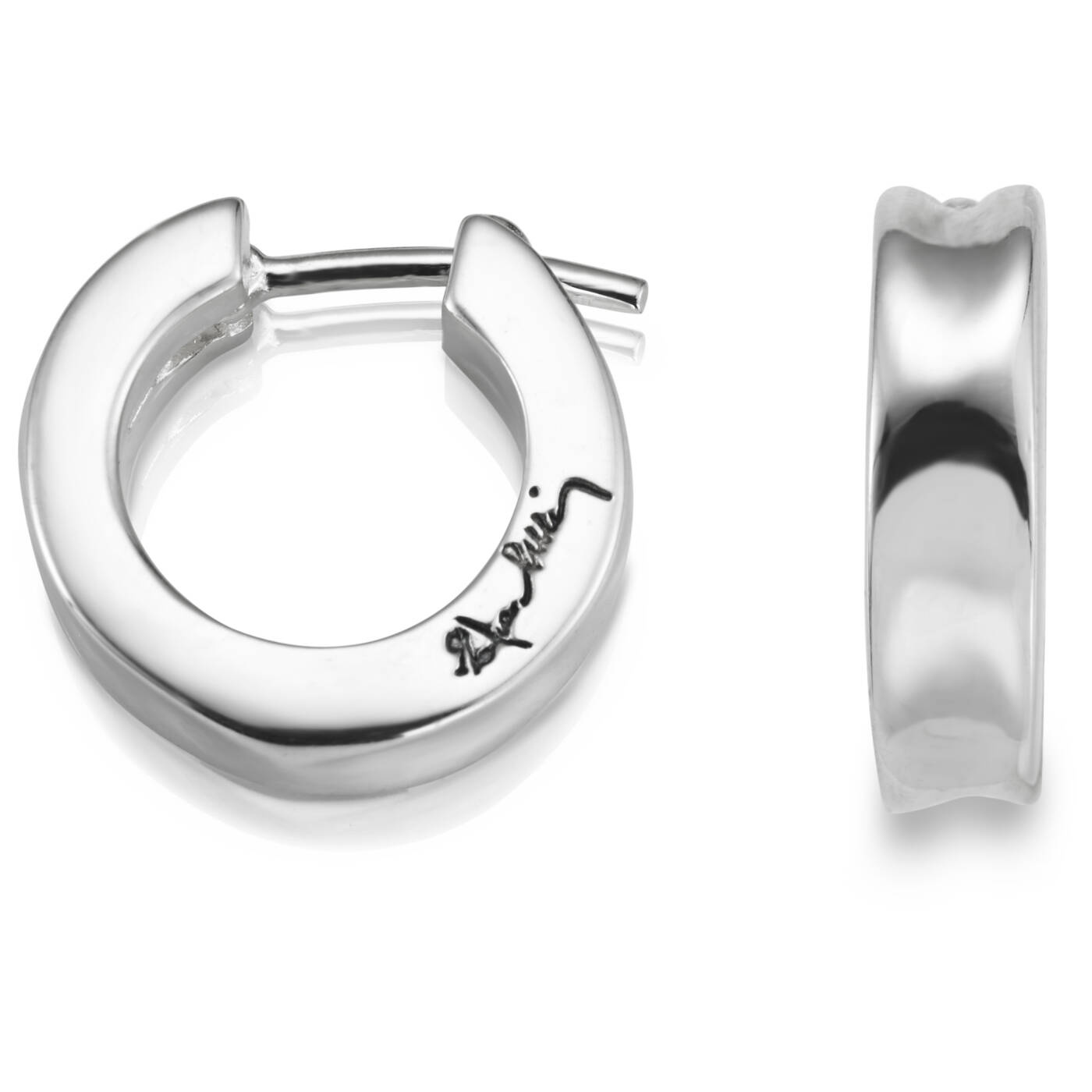 Little Moonwalk Hoops Oorbel Zilver