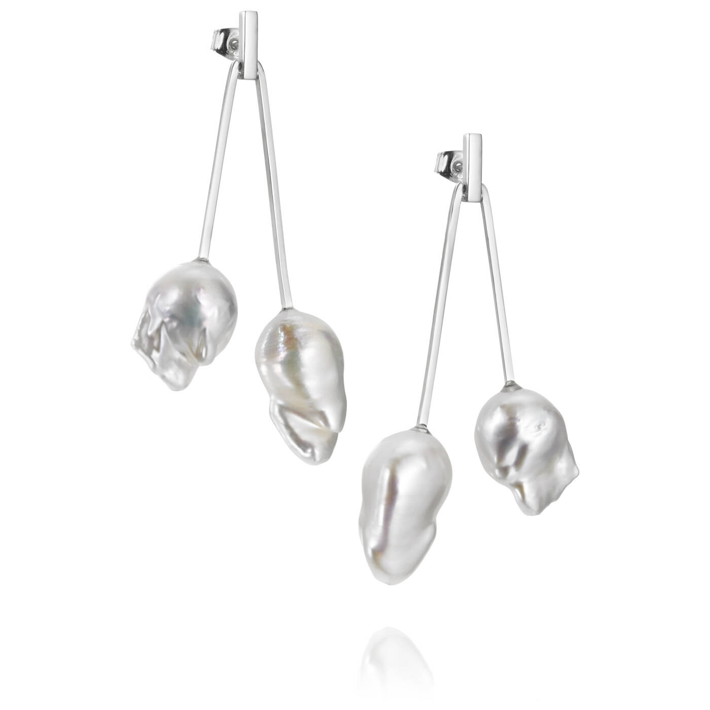 Nature's Unique Oorbel Zilver