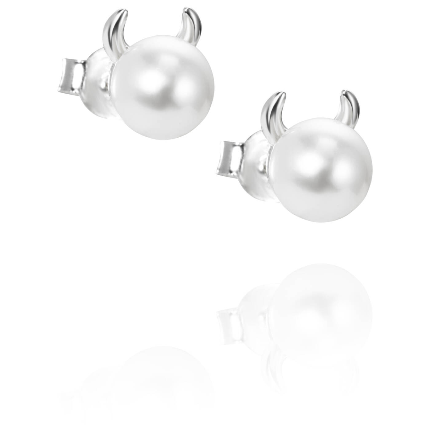 Little Devil Oorbel Zilver